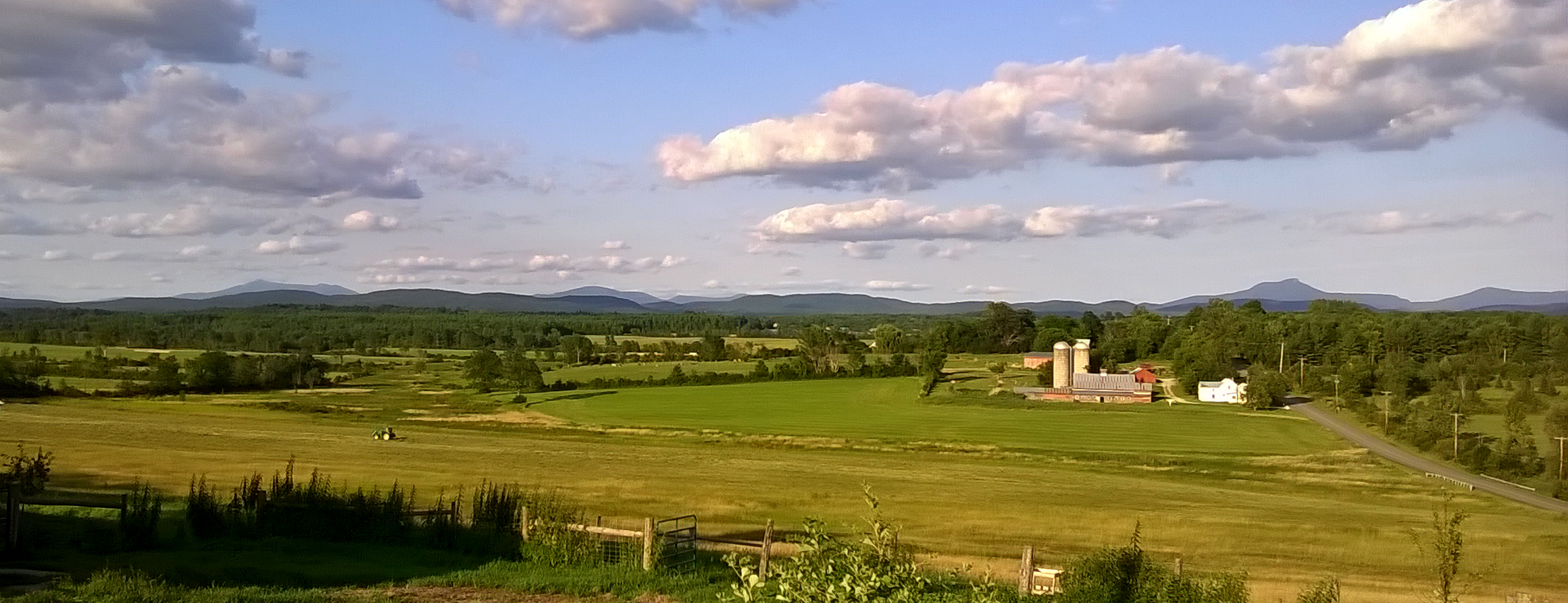 looking out over camels hump